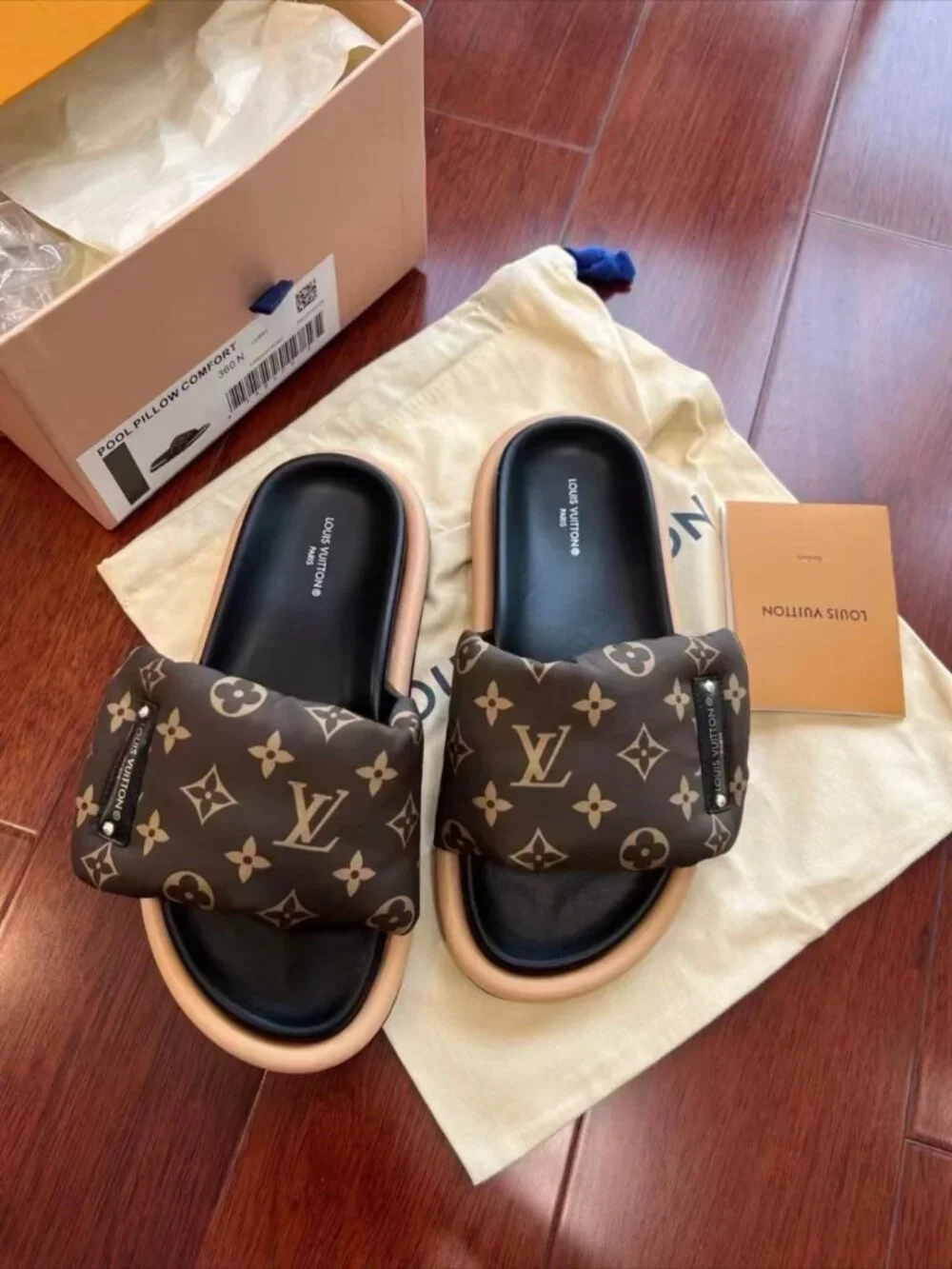 Louis Vuitton Pool Pillow Comfort Monogram Slide Sandals